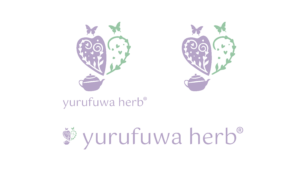 yurufuwa herb様（®入り）2色ロゴ
